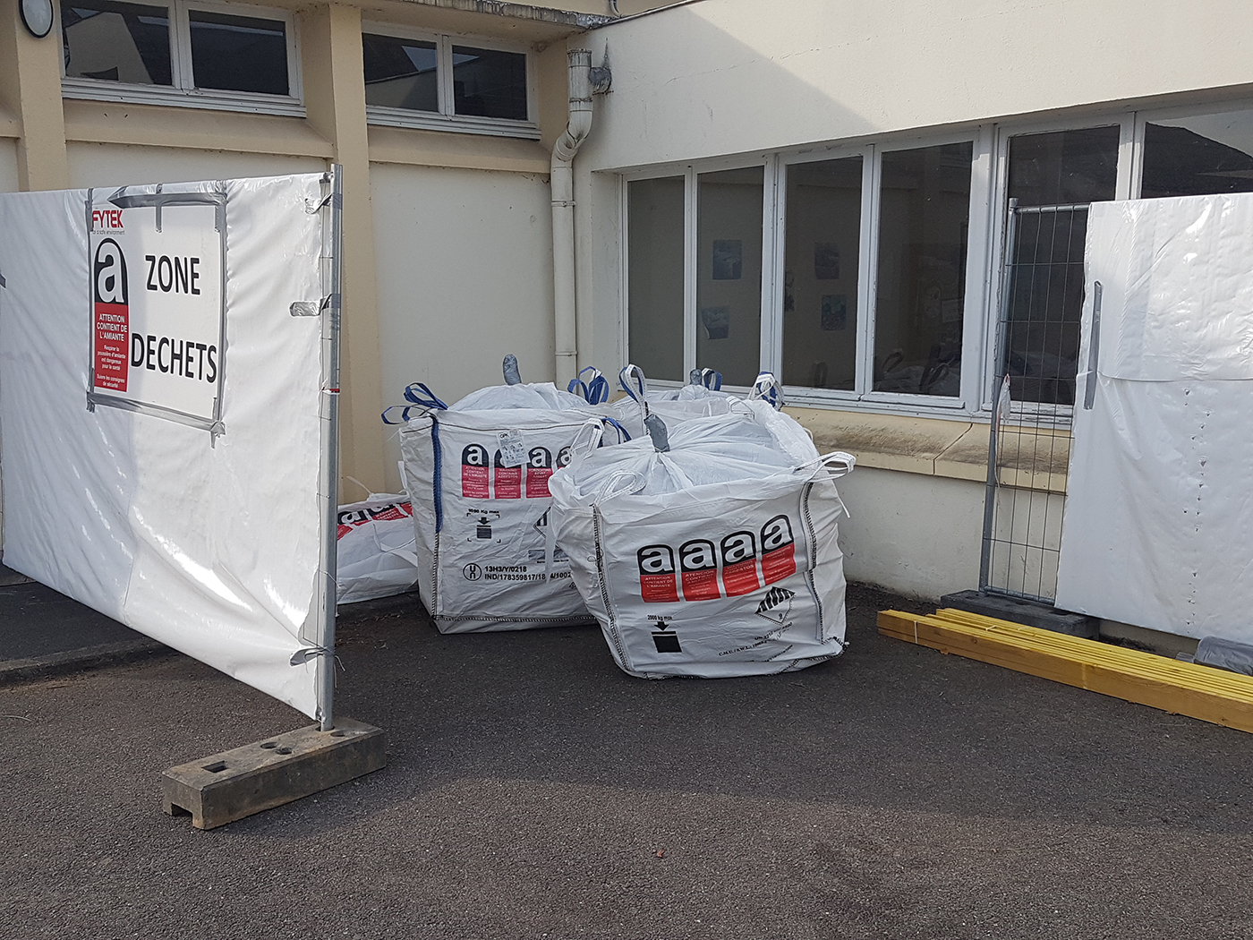 18 Stockage provisoire chantier